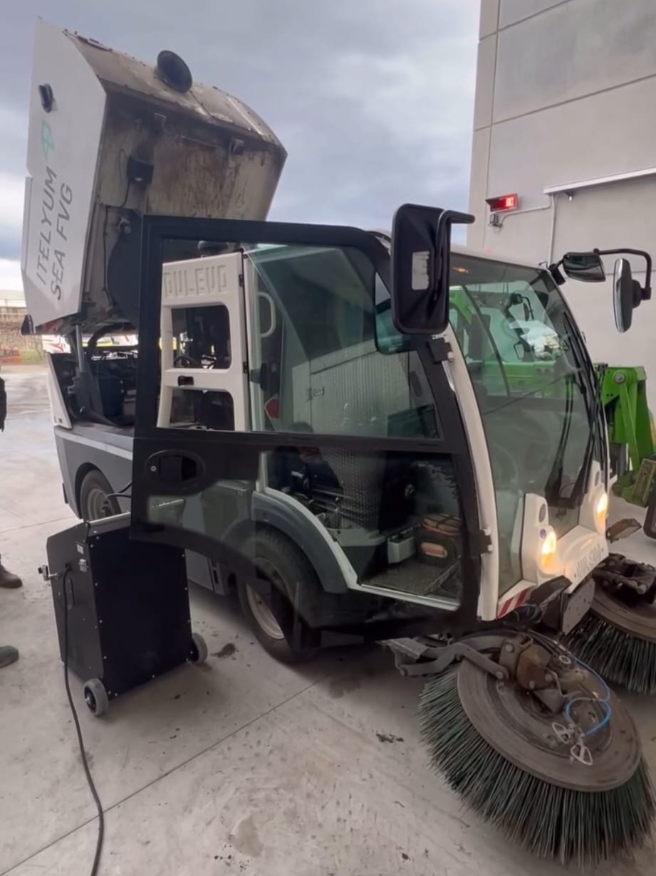 Hydromaverich mezzi pesanti, camion, spazzatrici